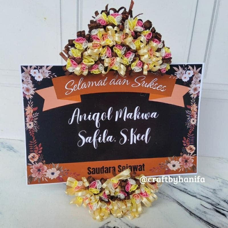 Karangan Bunga & Buket Kering Mini Rustic