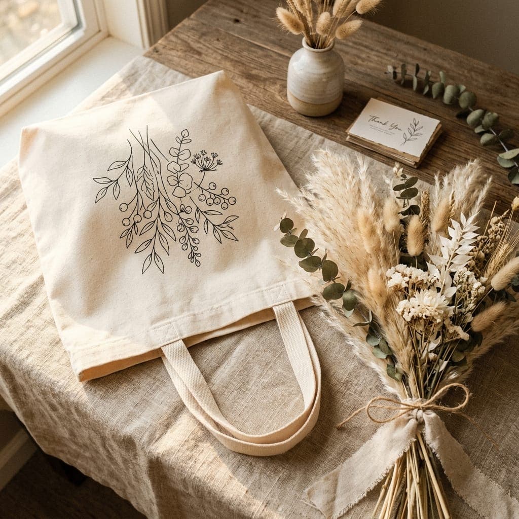 Totebag Kanvas Katun Sablon Estetik